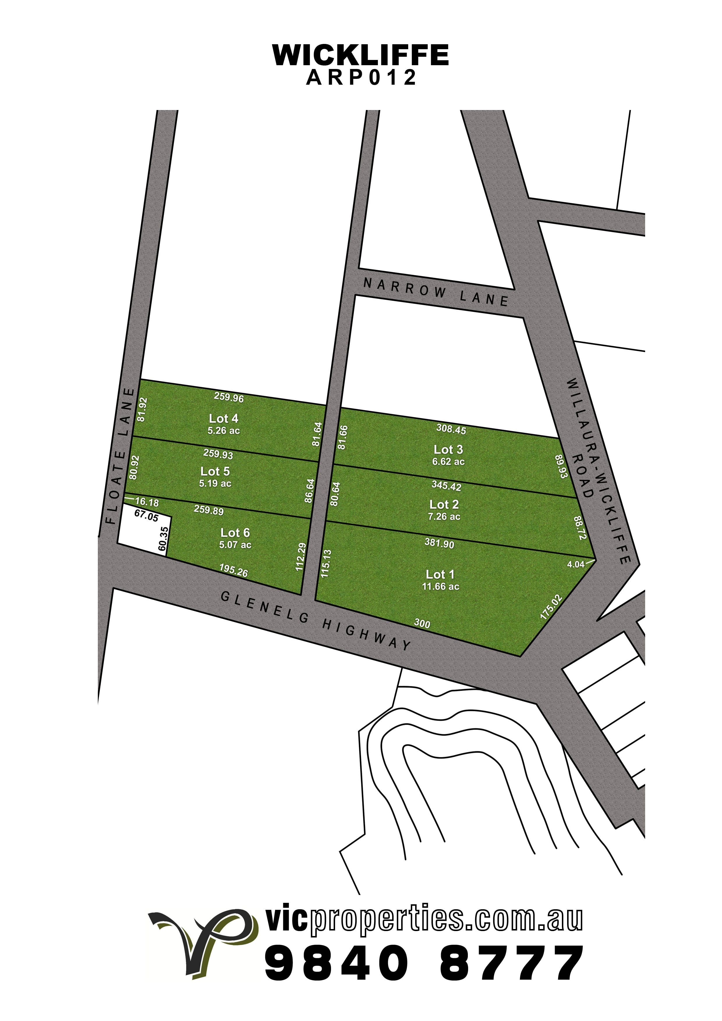 Lot 3/ Willaura-Wickliffe Road, Wickliffe VIC 3379