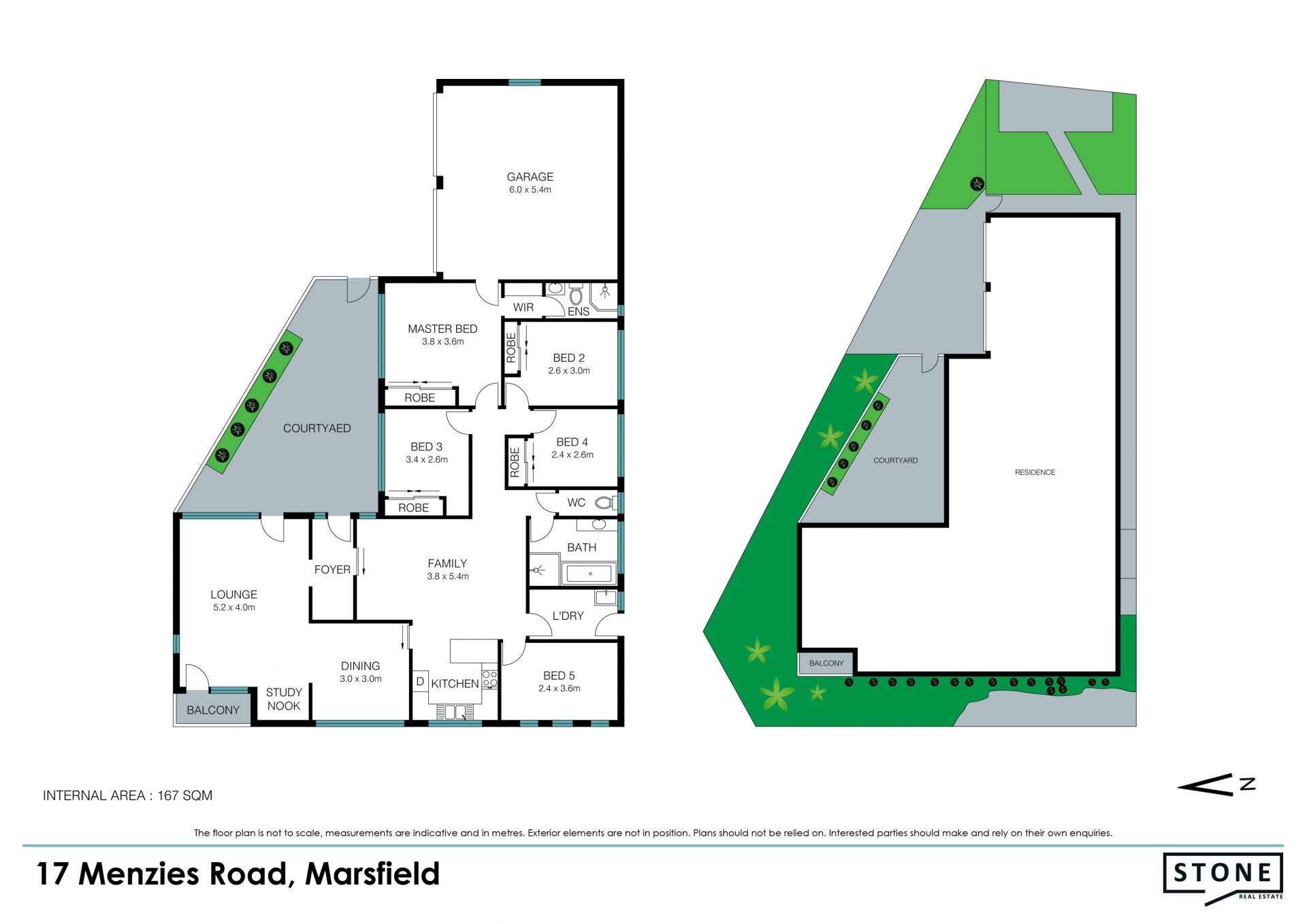 Single level home with abundance of potential