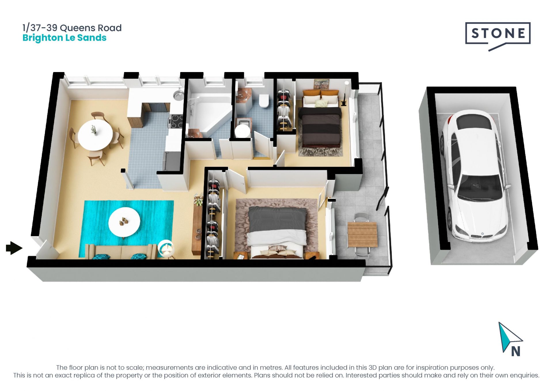 Ground floor appeal in a prime beachside location