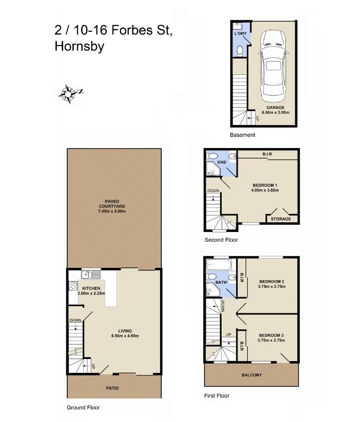 Modern double brick townhouse in convenient location