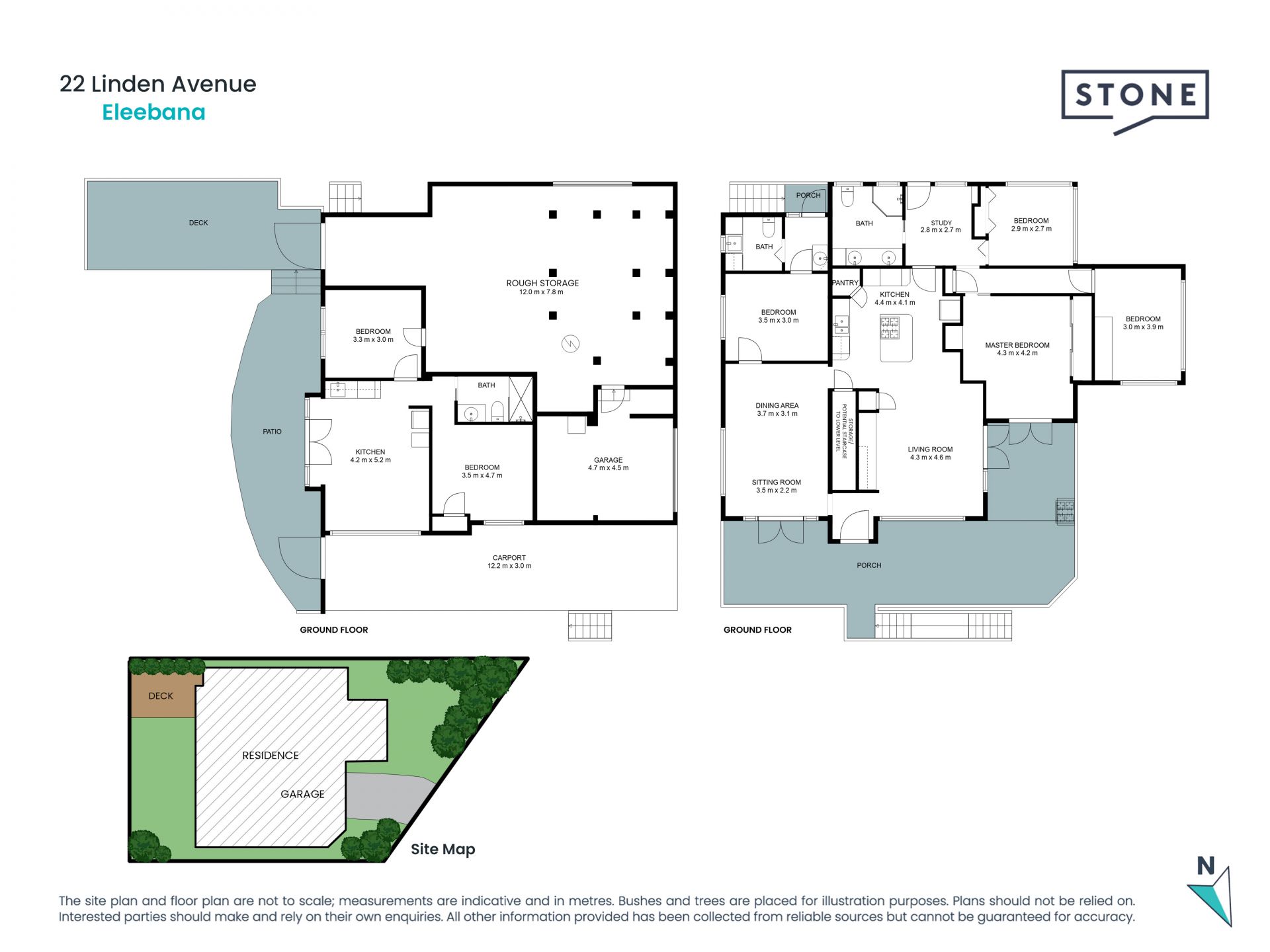 Charm, water views, granny flat and walk to lake