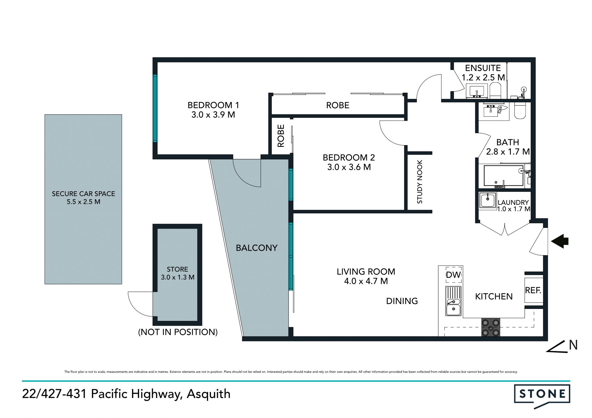 Quality apartment in a perfect location - BRAND NEW floorboards!
