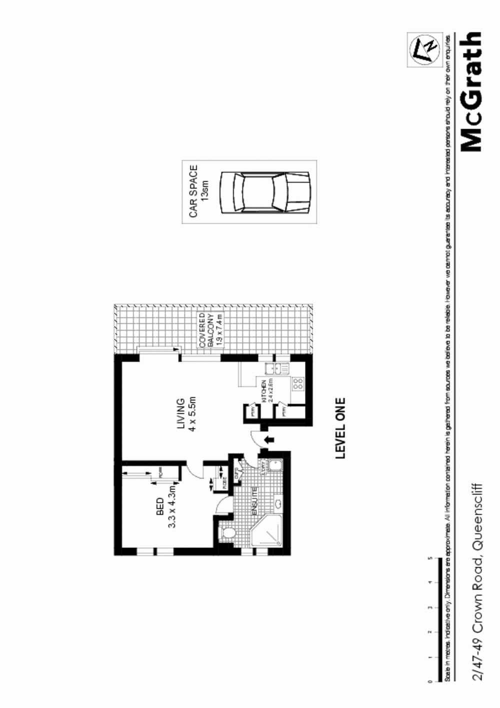 Executive style beach apartment