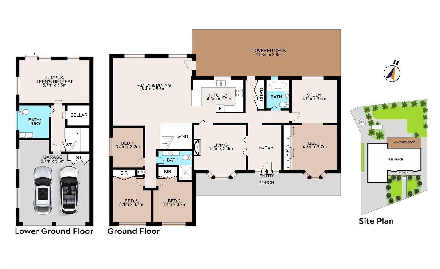Family Home in the catchment of Carlingford High and Cheltenham Girl's