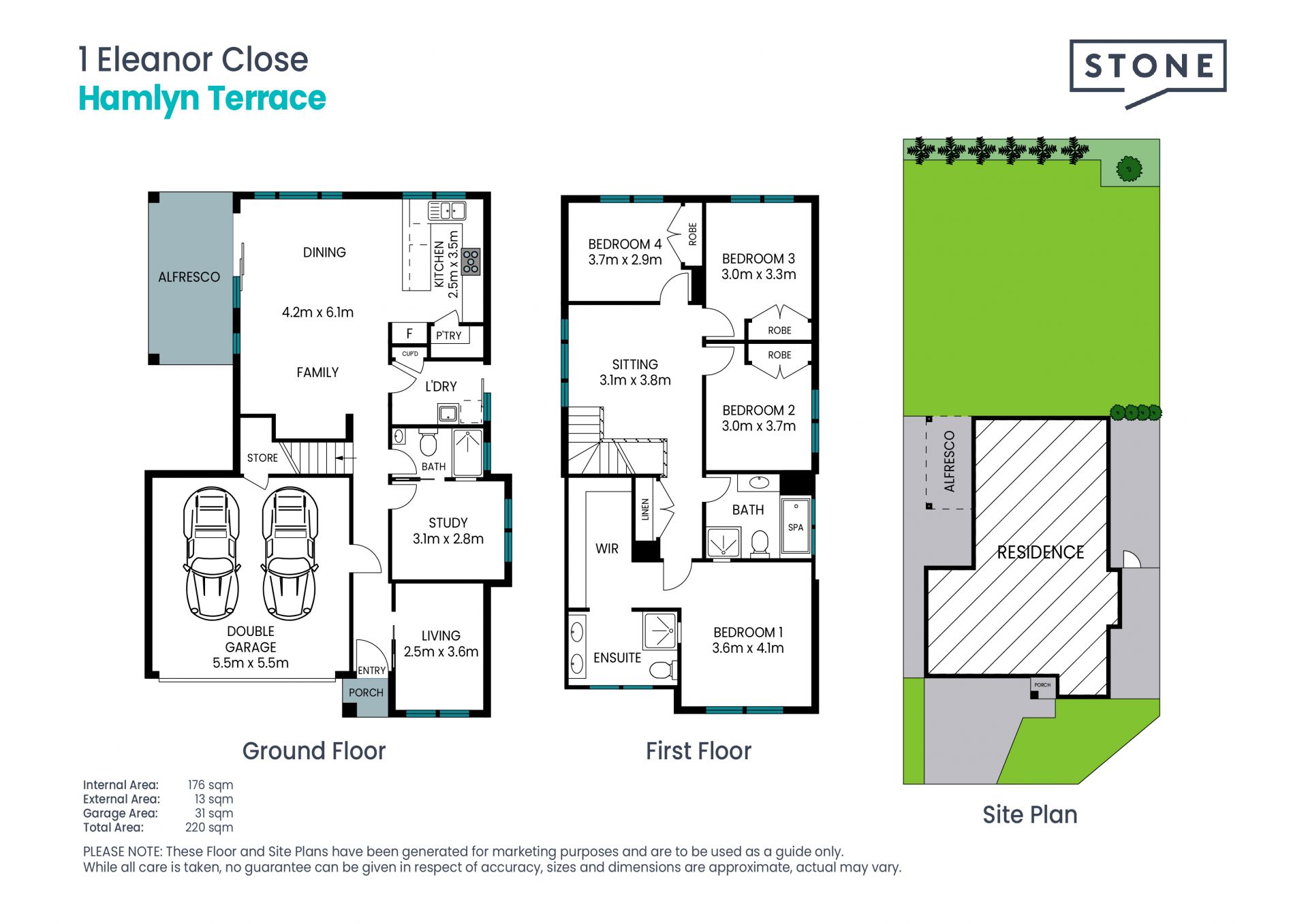 Family living in a central location