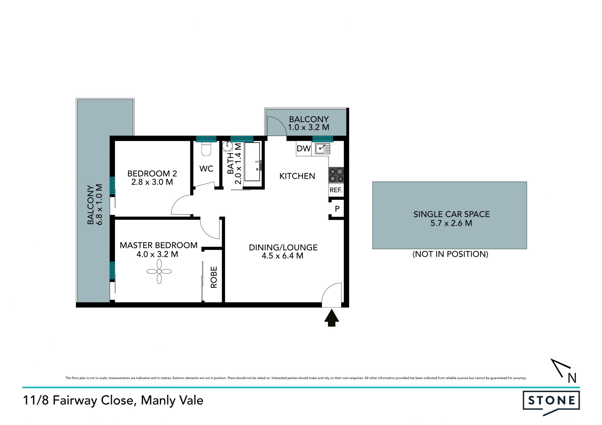 Chic contemporary pad in convenient local