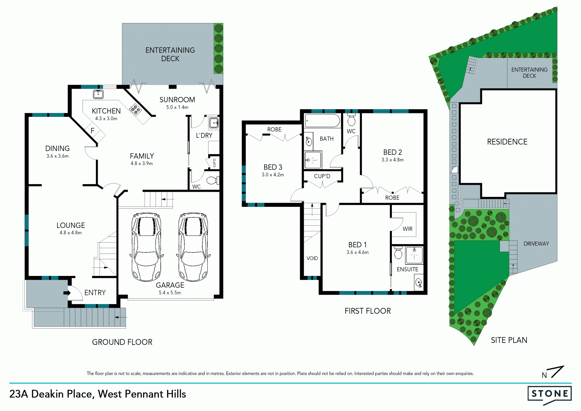 Torrens title executive duplex in Murray Farm Primary catchment