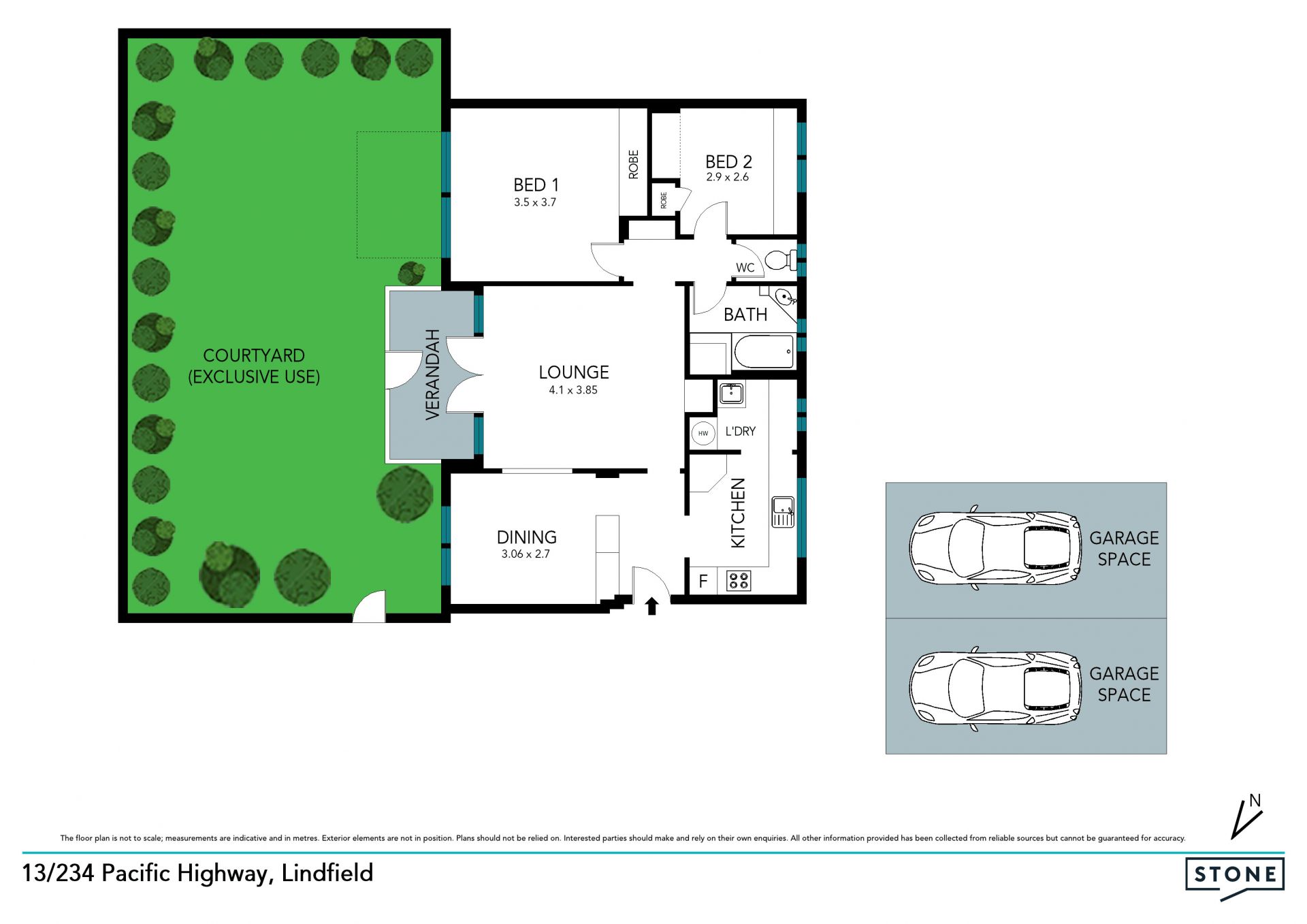 Courtyard living in 