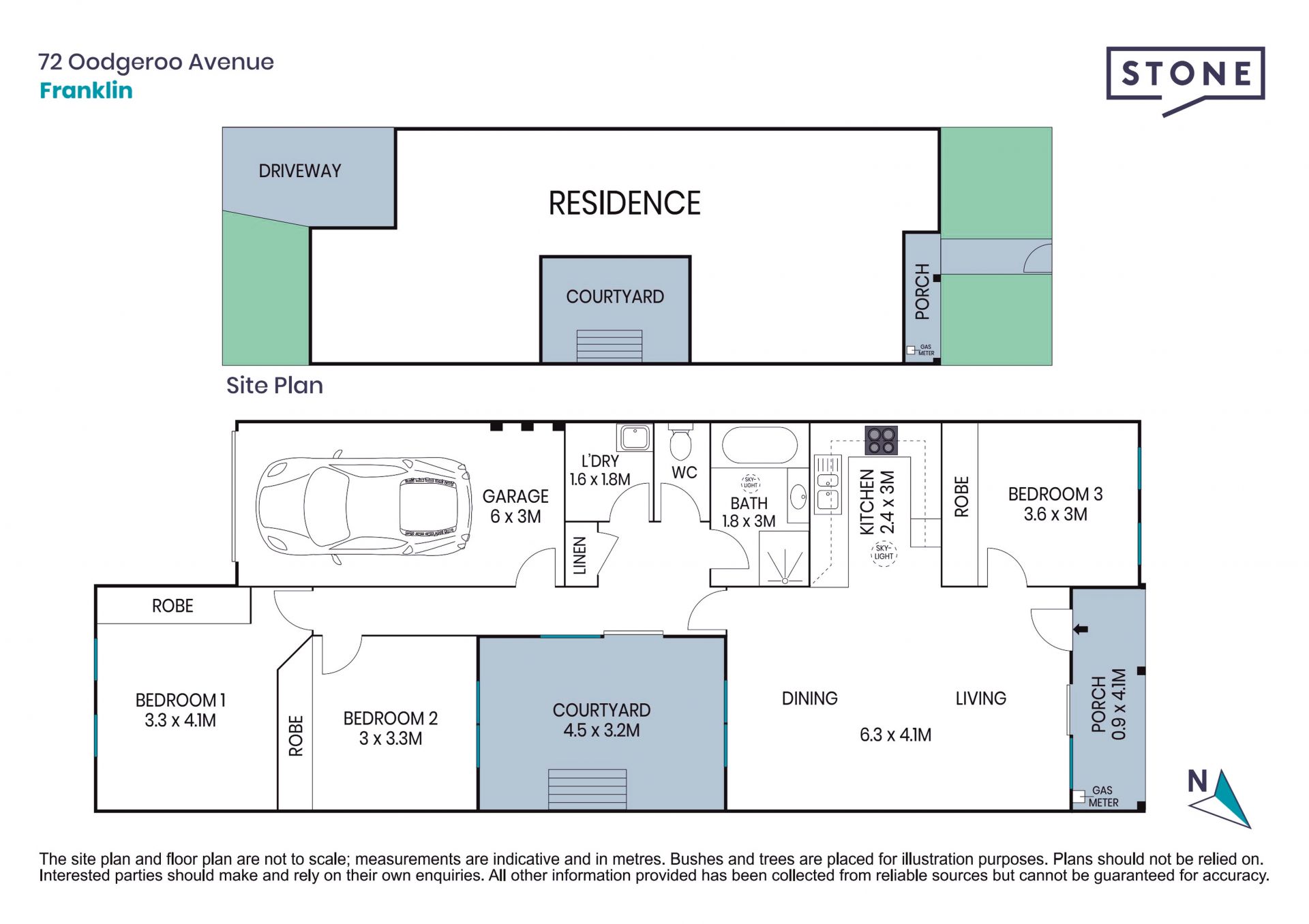 Separately titled villa in the heart of Franklin