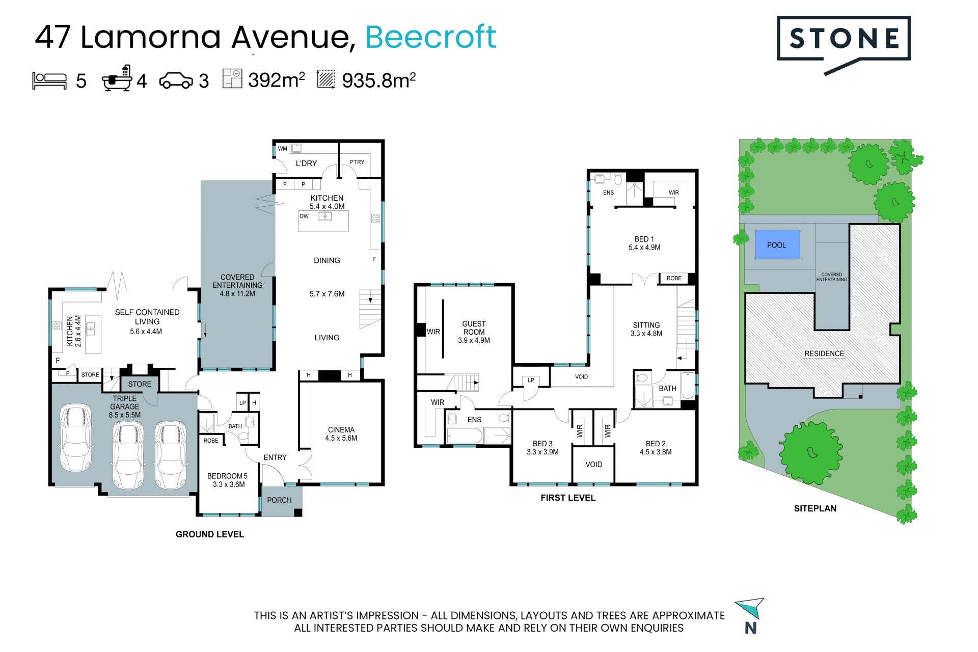 A modern masterpiece designed for dual occupancy