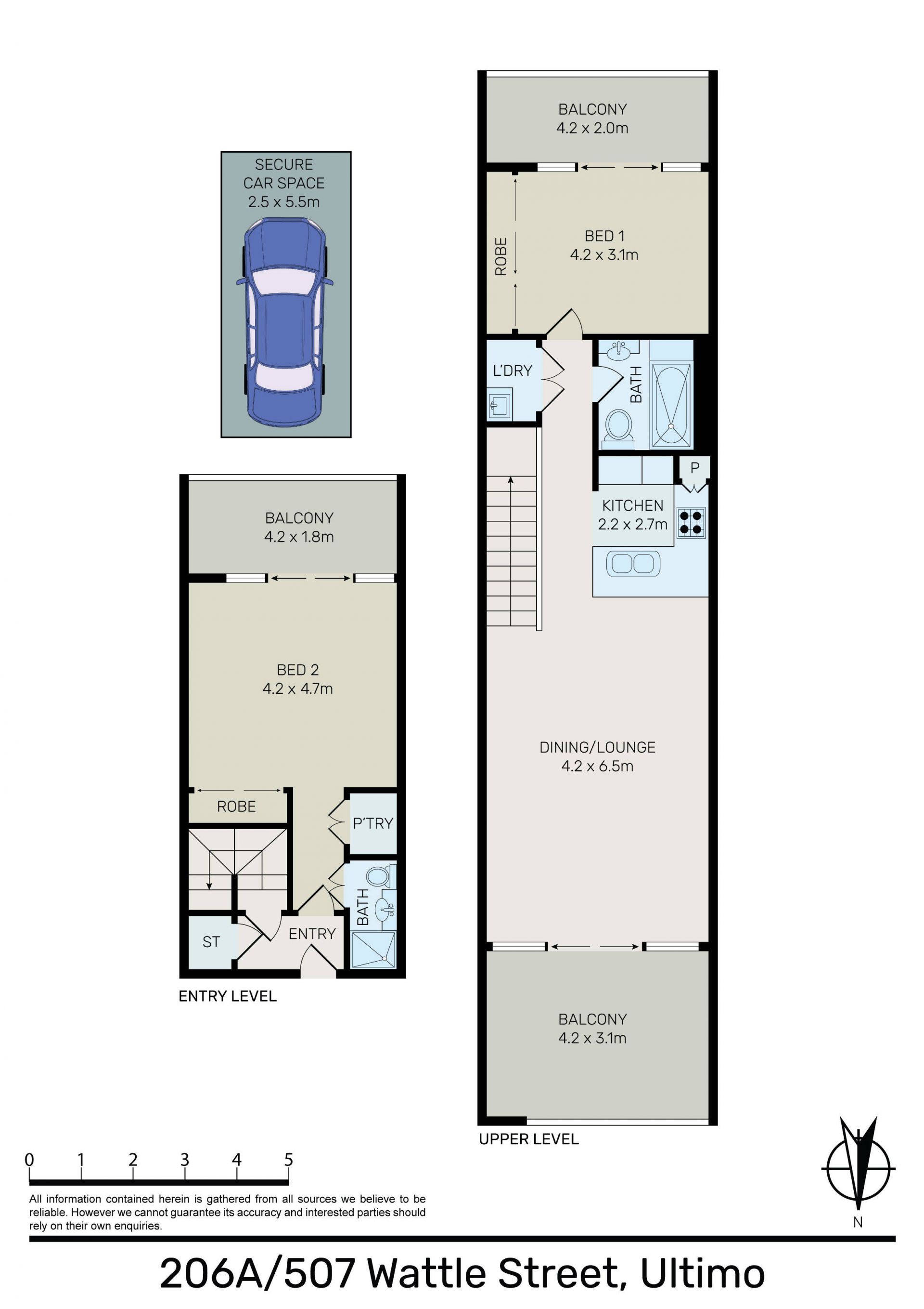 Central Location - Split Level