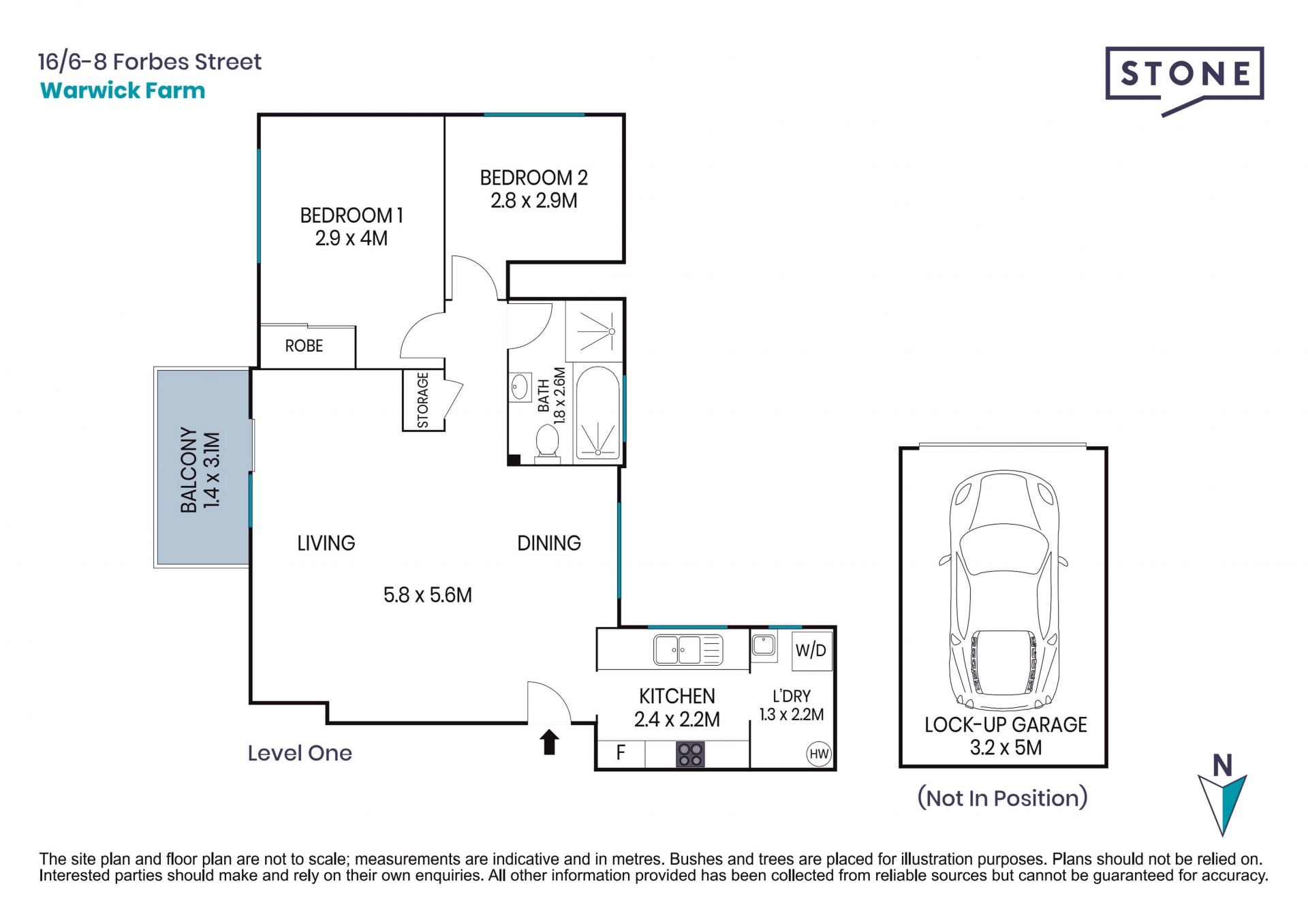 Centrally located apartment, low outgoings