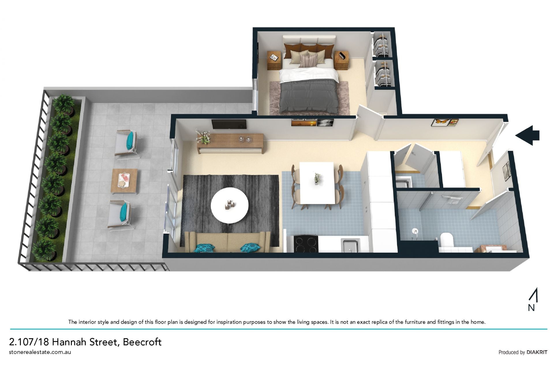 'Beecroft Place' garden apartment of luxury and liveability