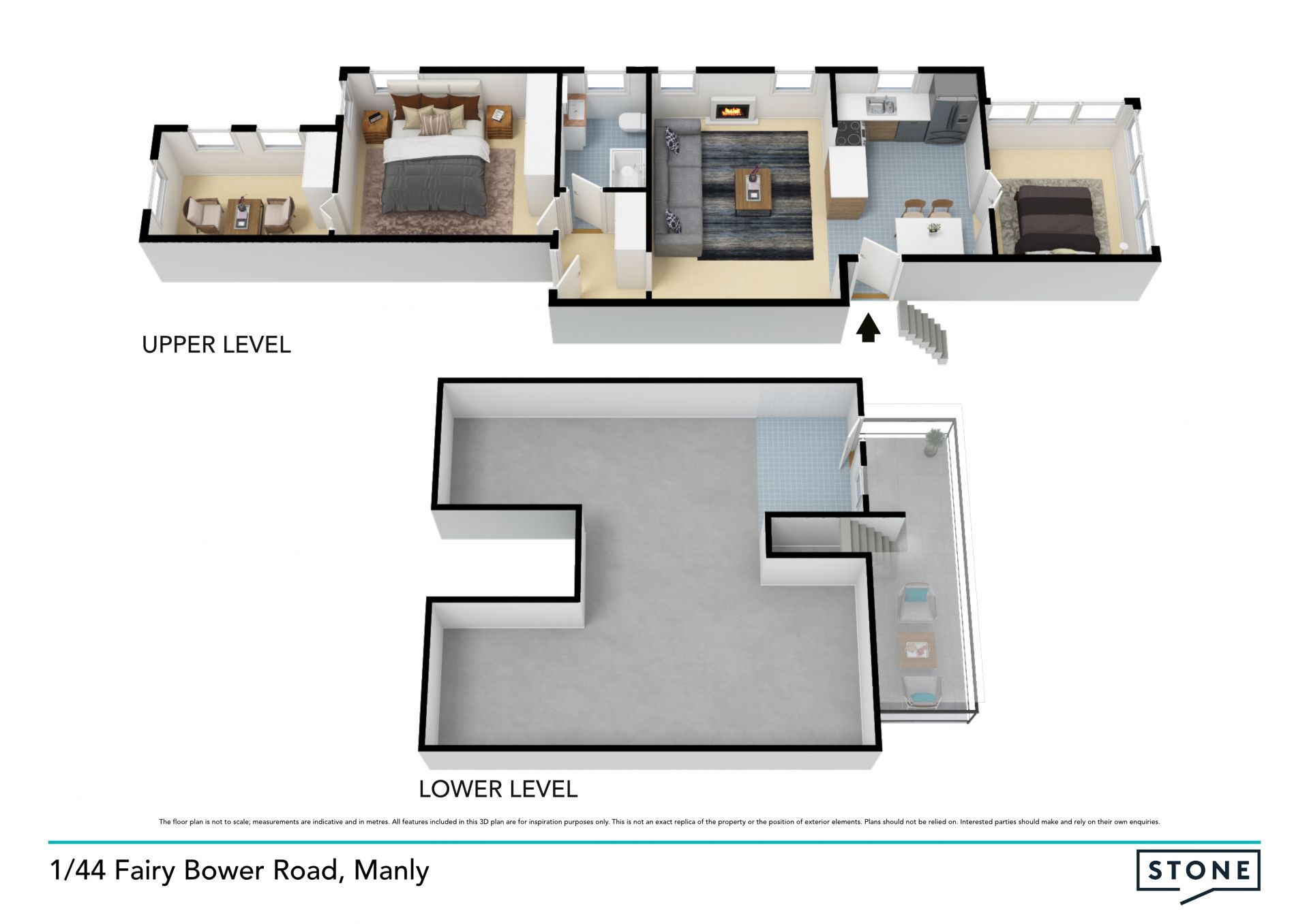 Ground floor Art Deco apartment on Manly's exclusive Eastern Hill