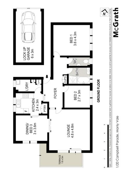 Huge 116sqm ground floor apartment ripe for renovation