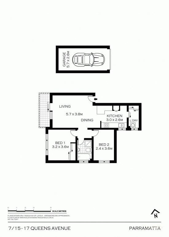 Freshly Painted Two Bedroom Unit!