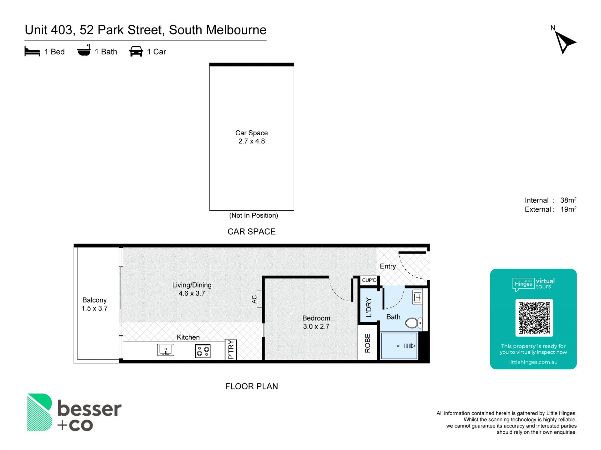 403/52 Park Street, South Melbourne - Thumbnail 4