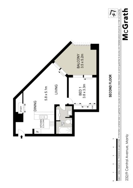 Quiet lifestyle apartment in Manly's vibrant heart