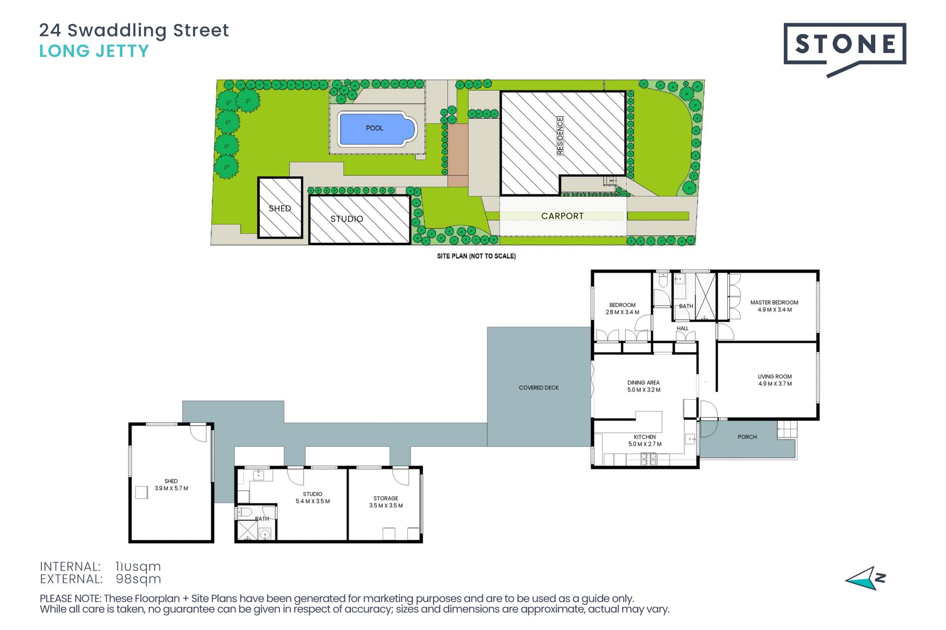 Coastal Oasis with Pool, Studio & North-Facing Backyard – Walk to Beach & Cafés!