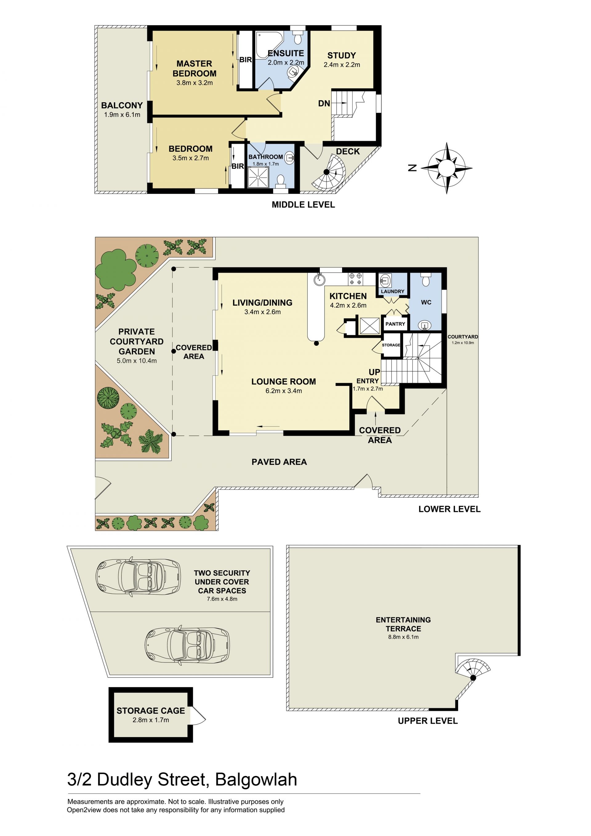 Ultra-convenient tri-level townhouse