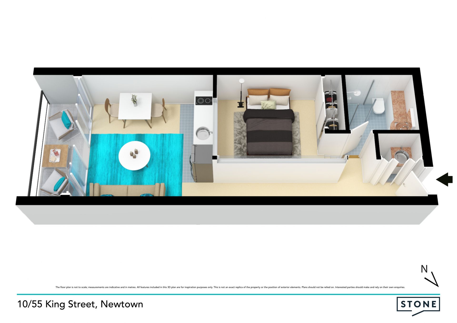 Chic Newtown style with blue chip appeal