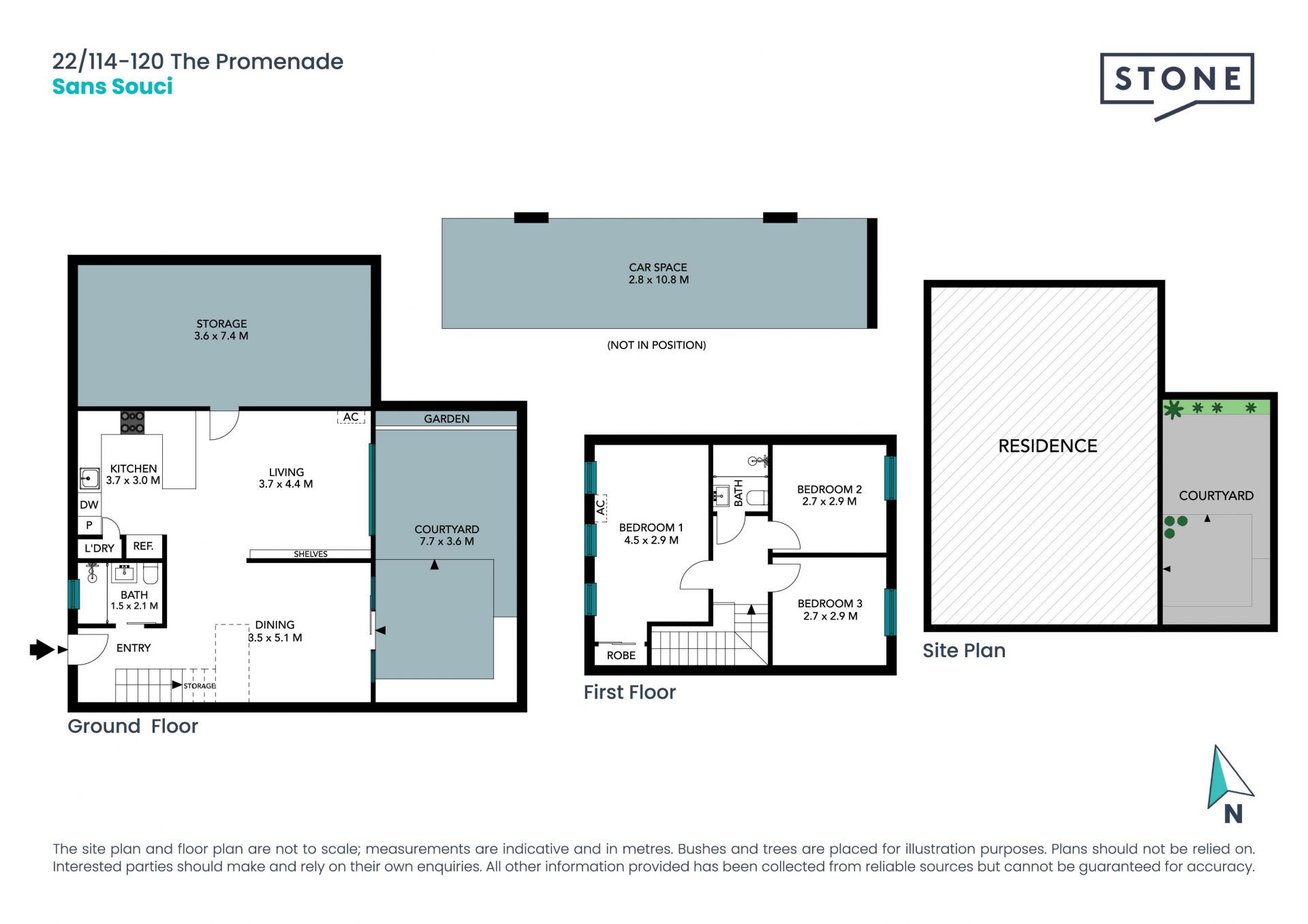 Easy waterside living in a stylish townhome (ENTRY FROM MYERS STREET)