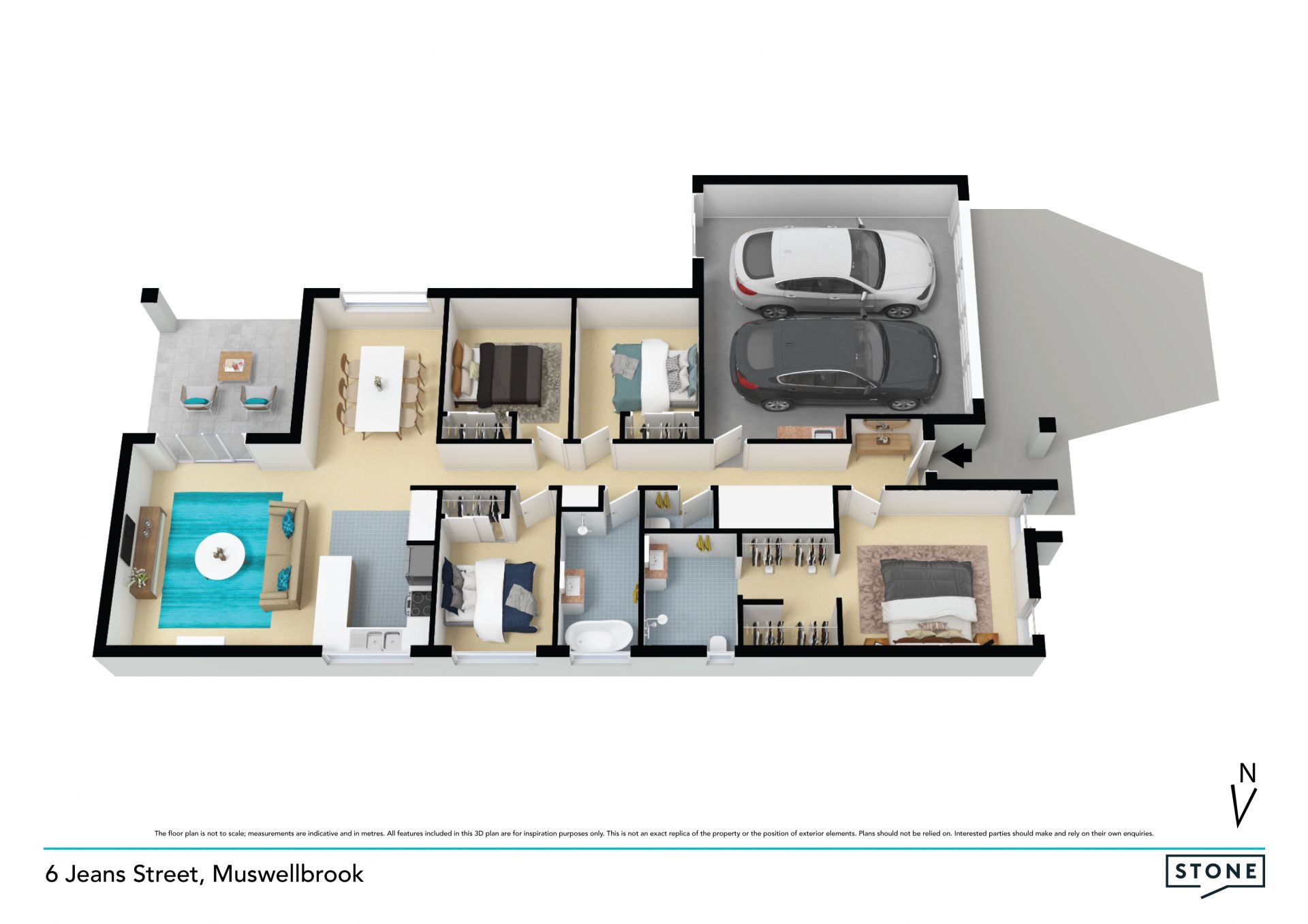 Fresh and modern family living