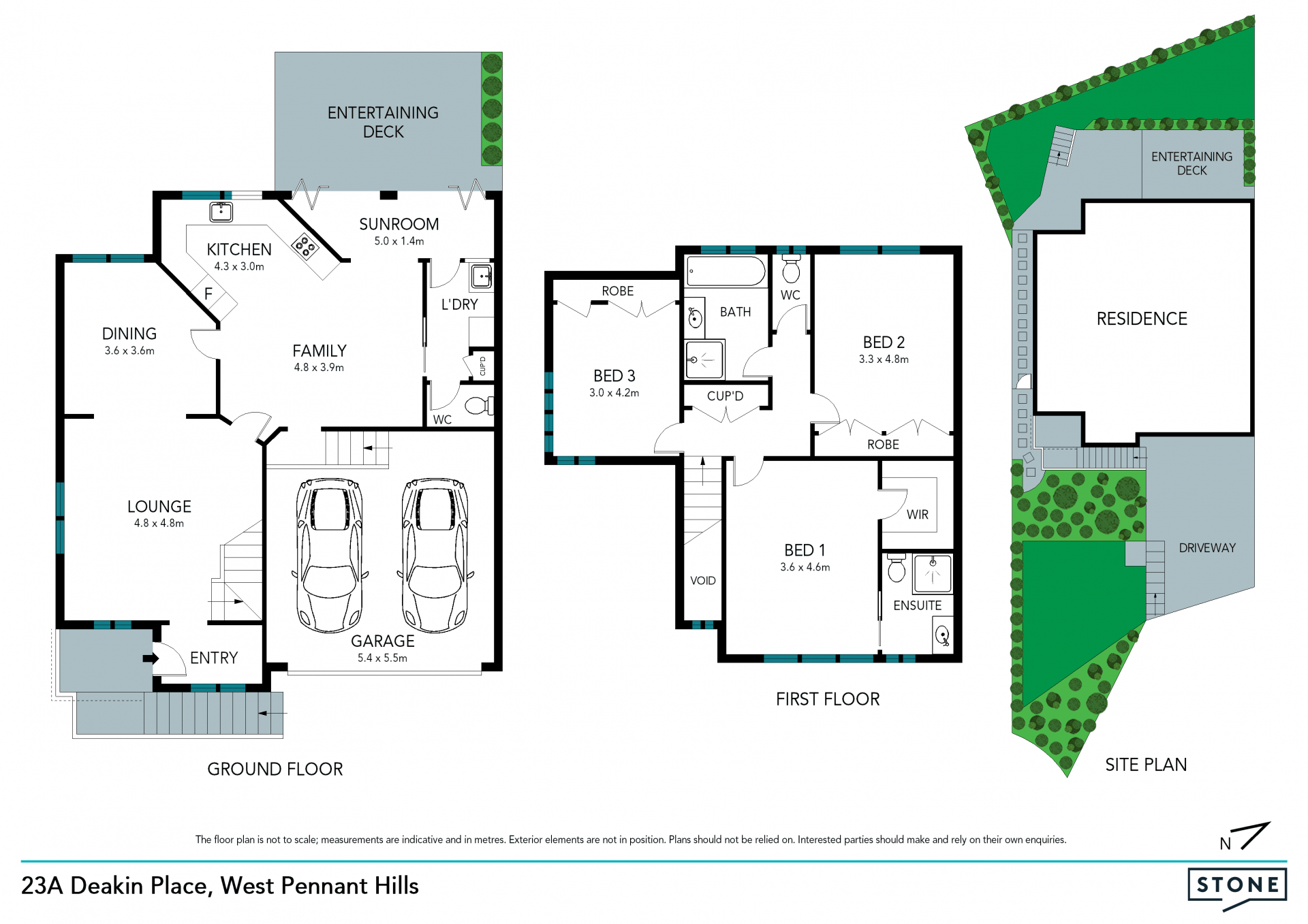 Executive duplex in Murray Farm Primary catchment