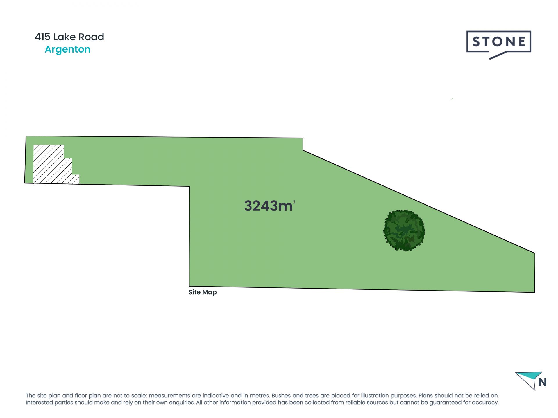 3243m2 Central location with nearby amenities
