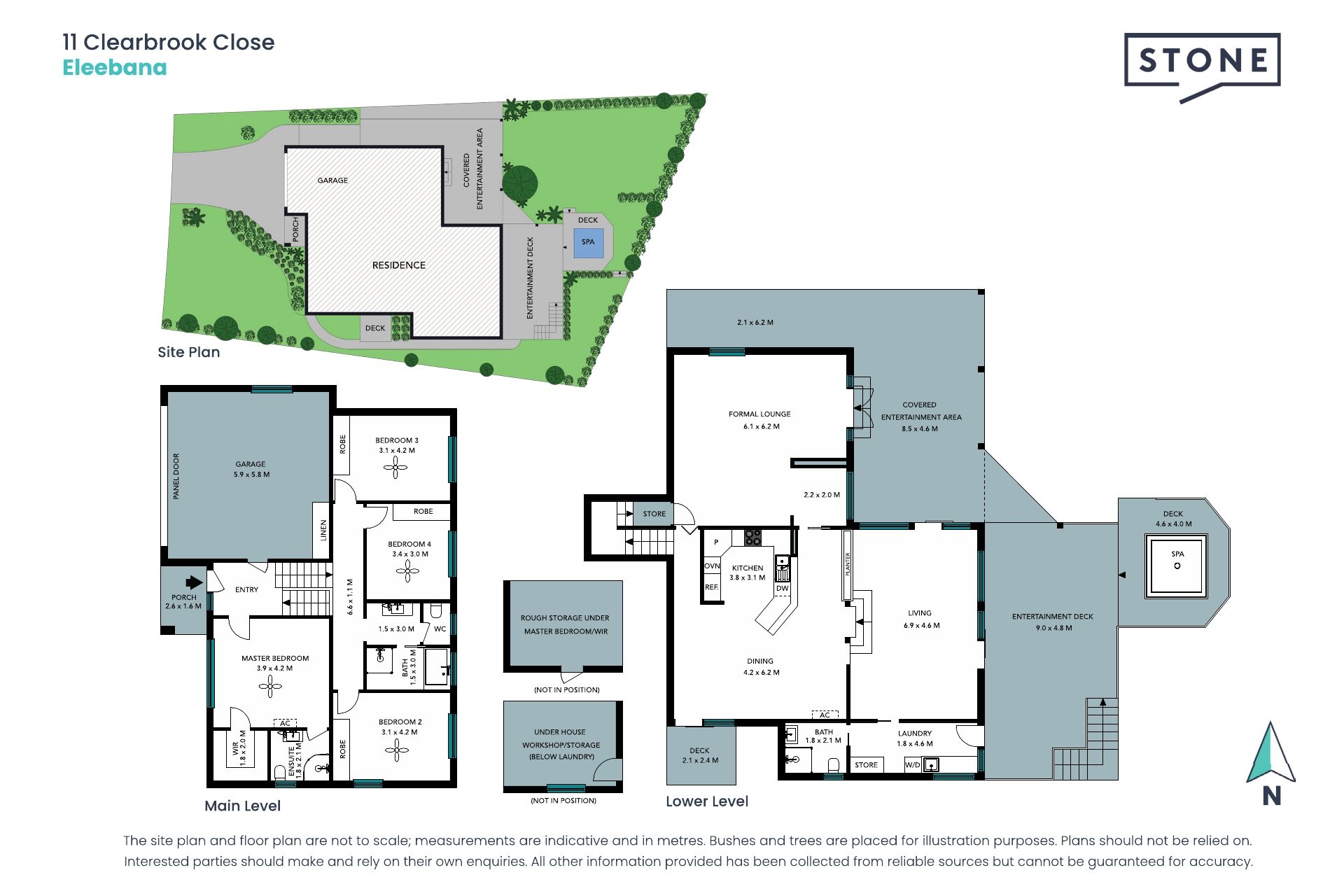 Enchanting Oasis, raked ceilings