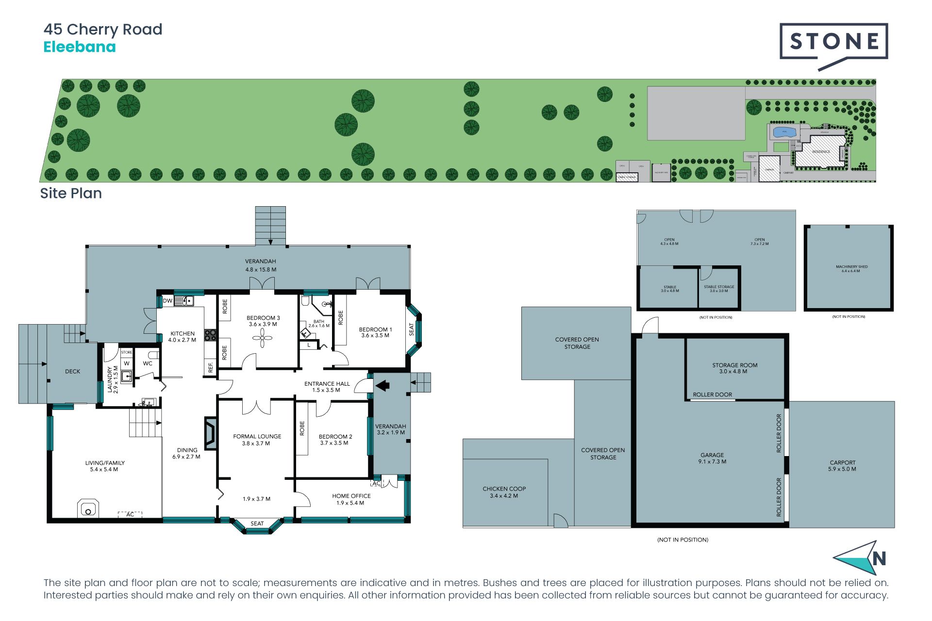 Prestigious acreage with creek access