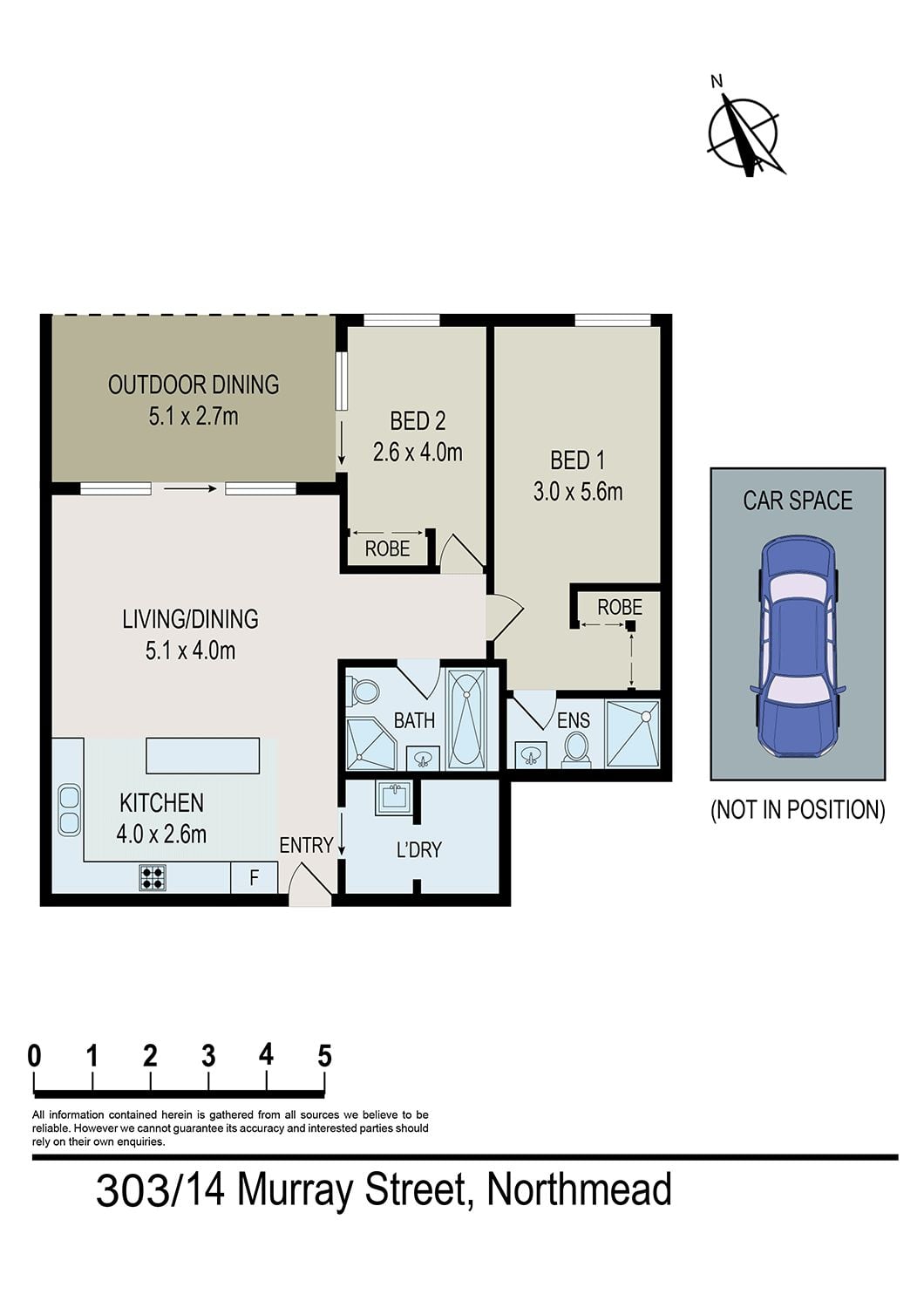 LUXURIOUS TWO BEDROOM UNIT IN NORTHMEAD