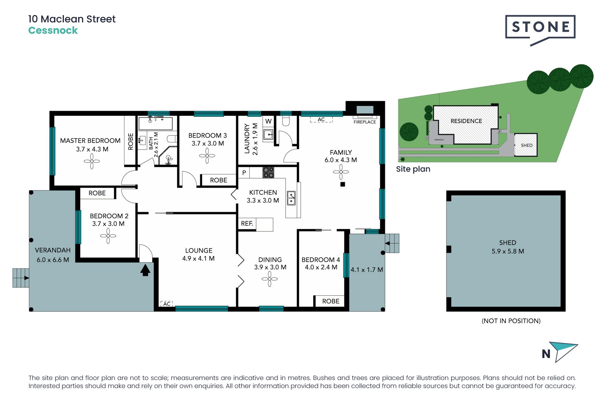 The perfect 4 bedroom cottage on 1340sqm