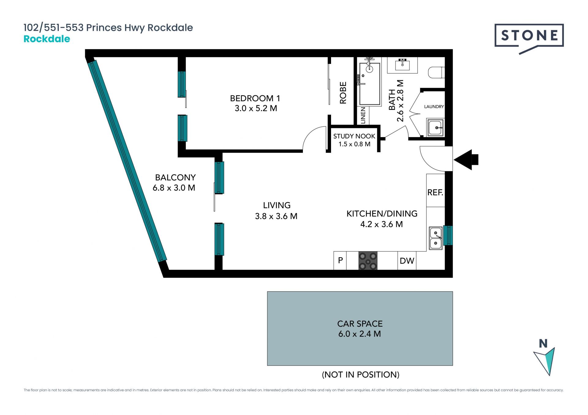 Contemporary first home or investment in heart of Rockdale