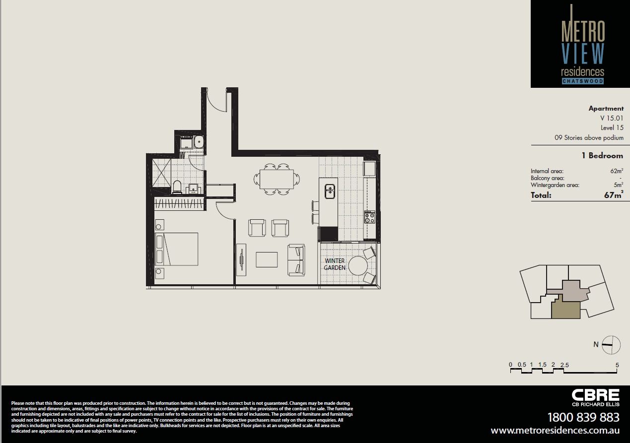 LUXURY ONE-BEDROOM APARTMENT AT 