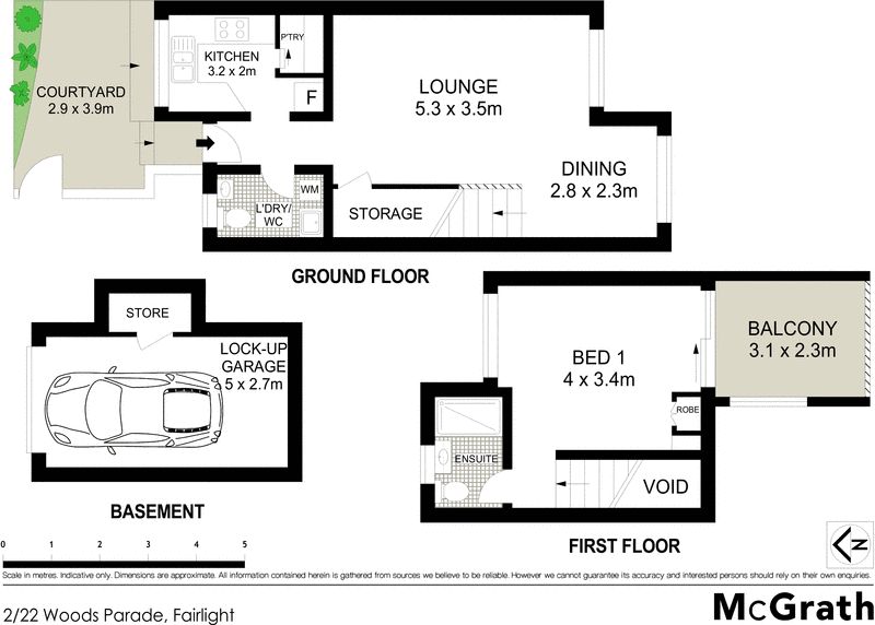 Bright and private townhouse in a premier address