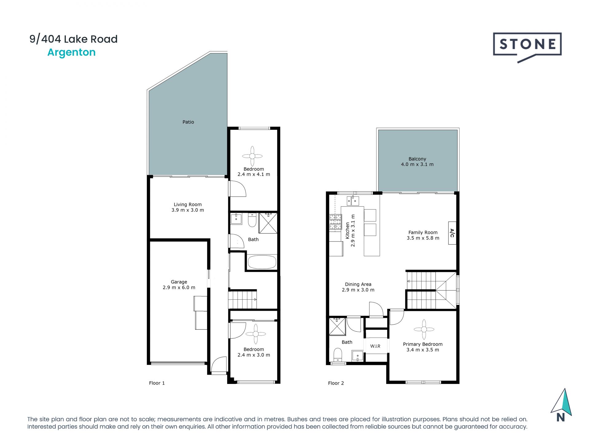 Modern townhouse, fairway views, 600m to Supacenta