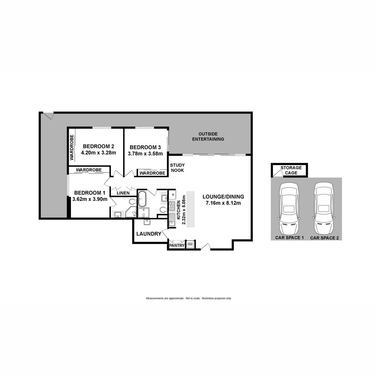 Ground Floor 'House Size' Apartment