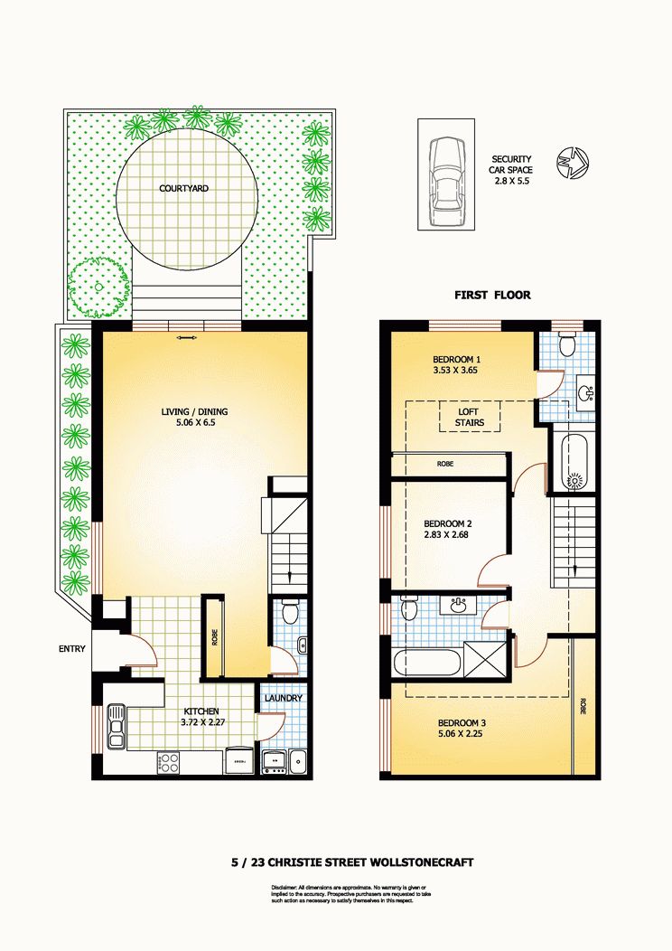 DEPOSIT TAKEN - ALL OPEN HOMES CANCELLED. 
Fabulous location, 3 Bedroom Townhouse