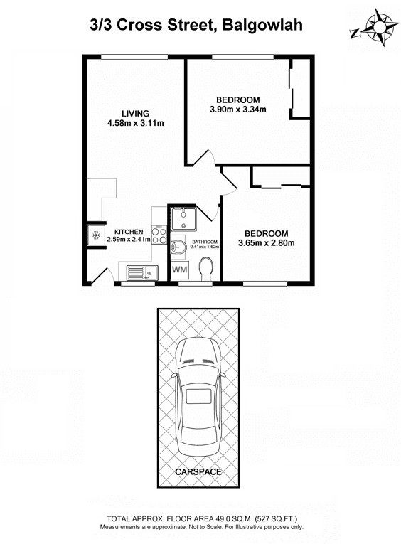 Conveniently located ground floor apartment