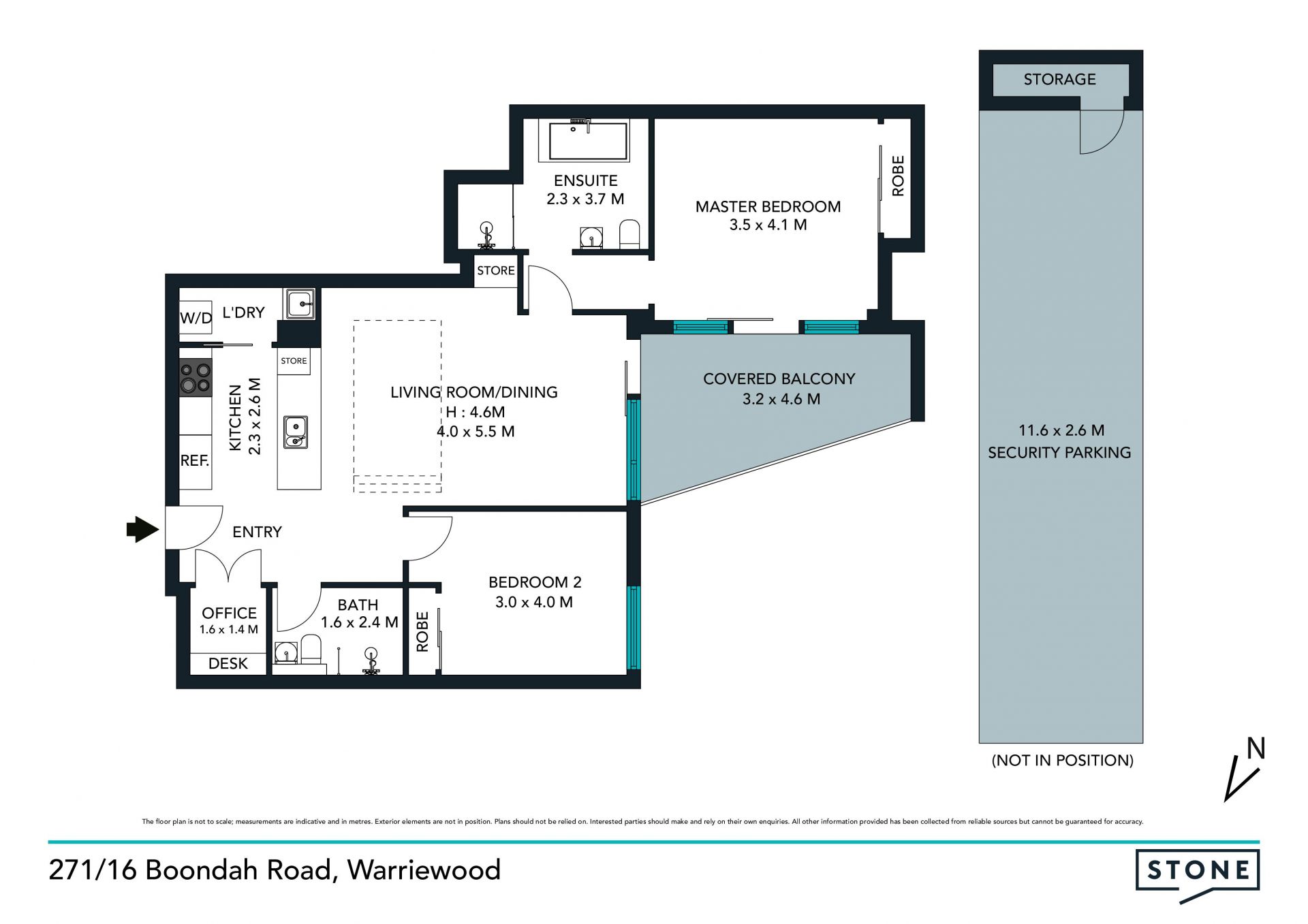Stylish premium apartment with serene outlook