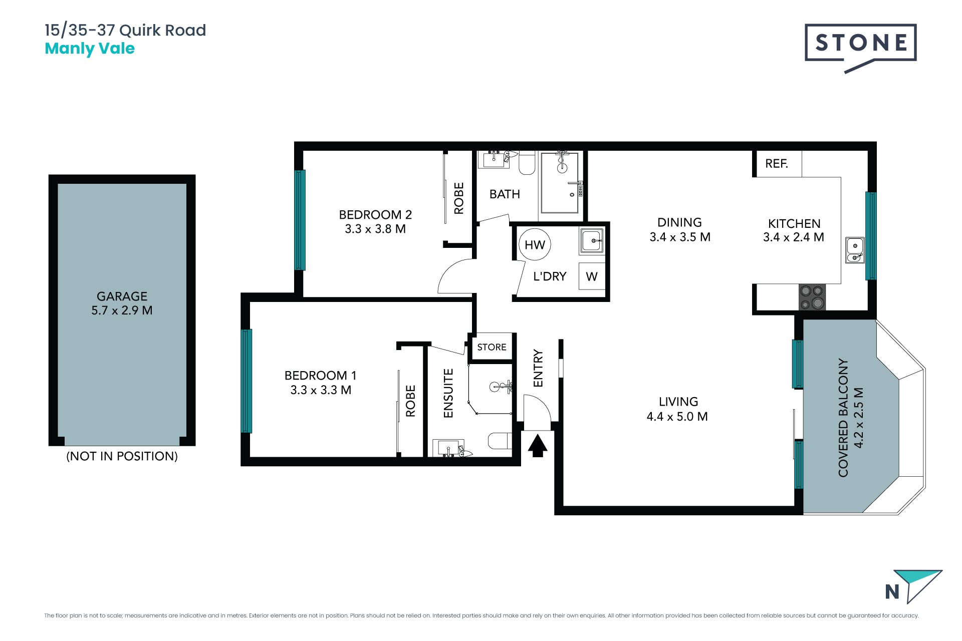 Executive lifestyle apartment in convenient location