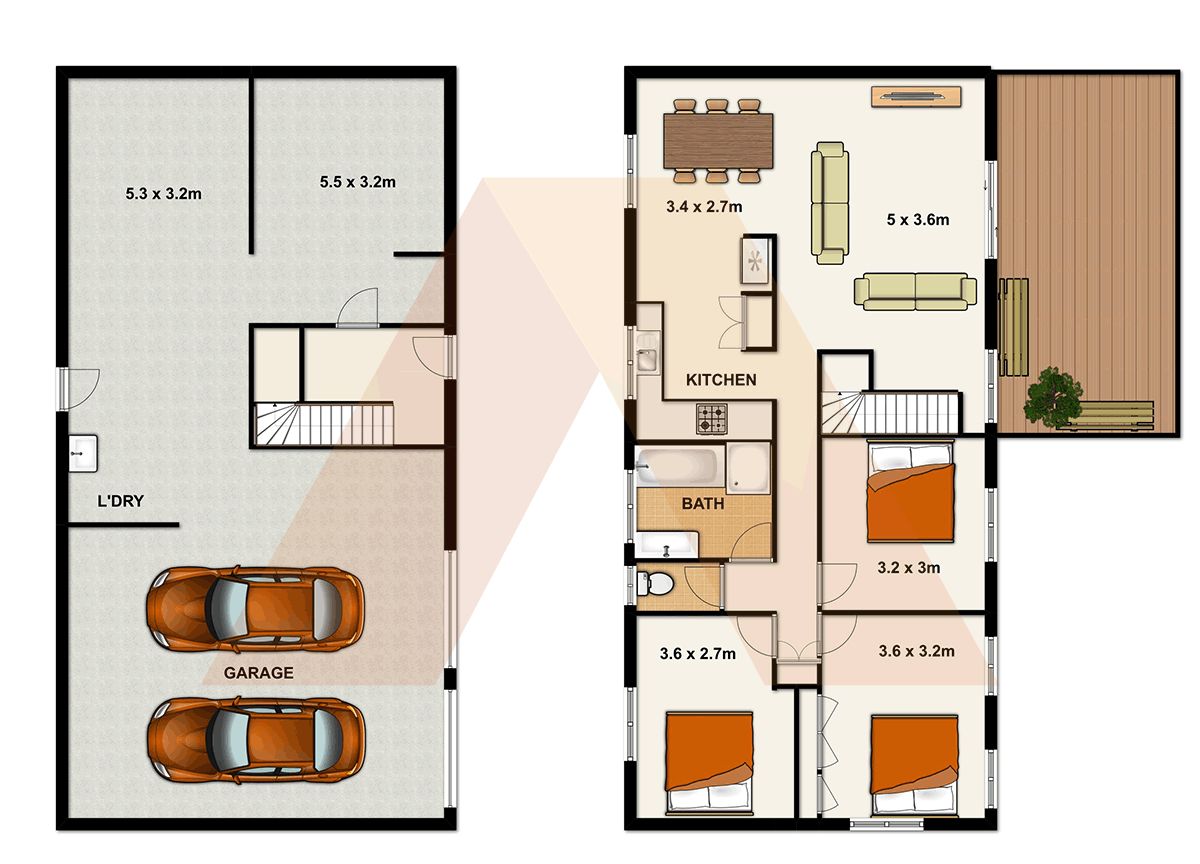 Perfectly located 3- Bedroom Home!