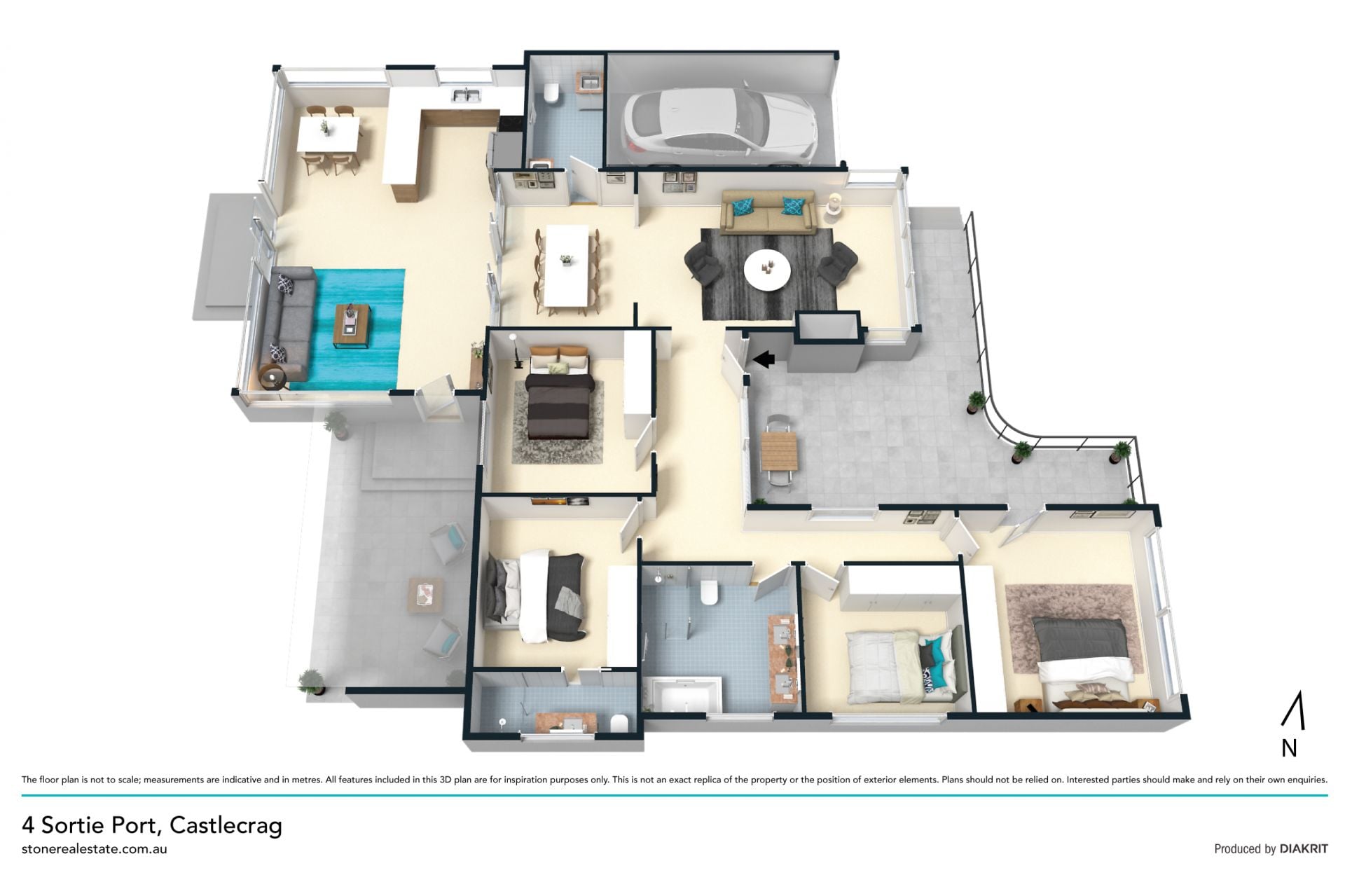 Superb family living in tightly-held enclave