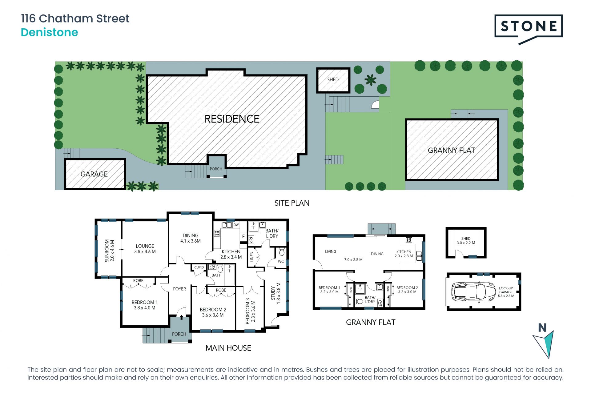 Renovated double brick home plus granny flat on 645sqm
