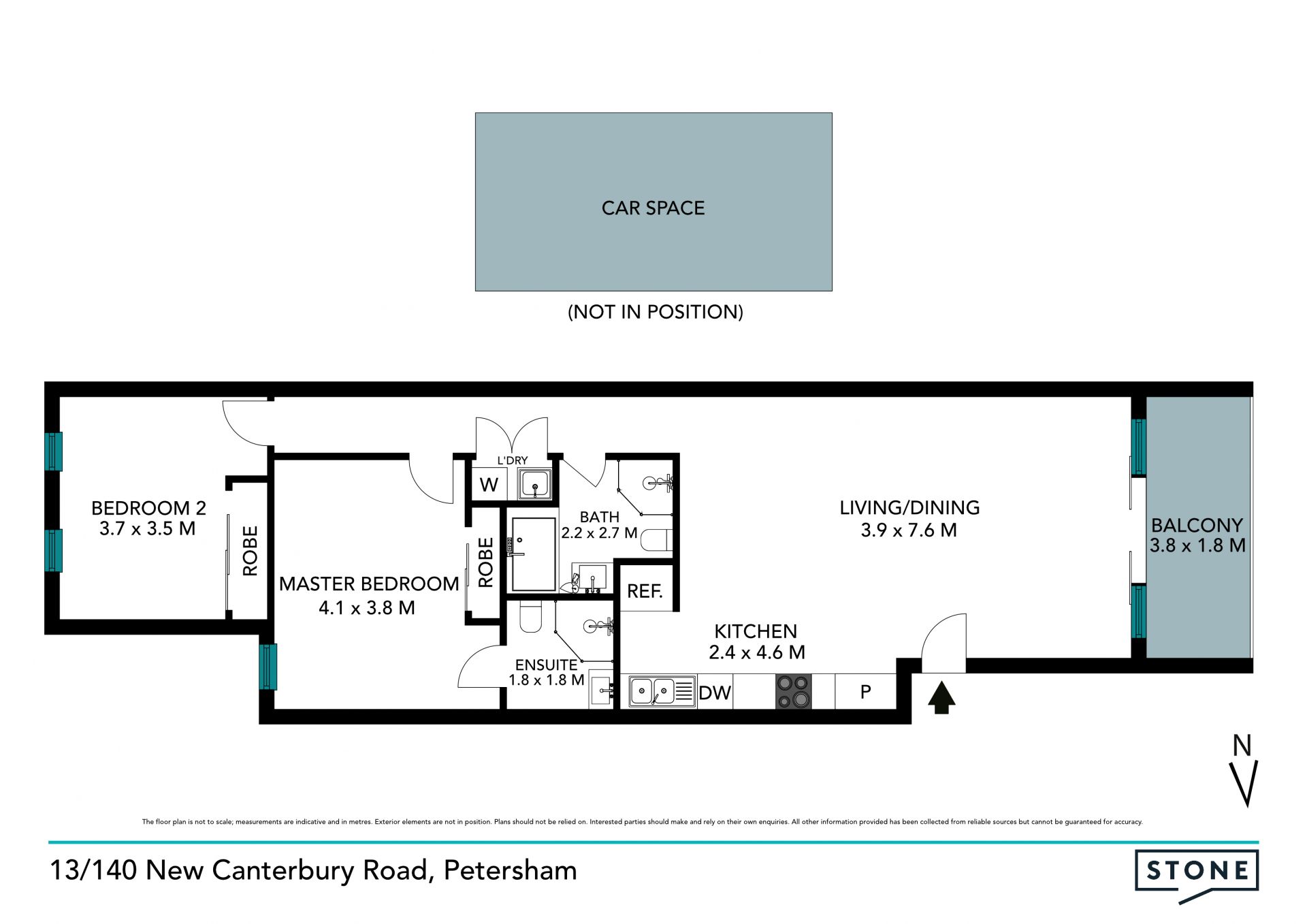 Located in the heart of Petersham's lifestyle hub