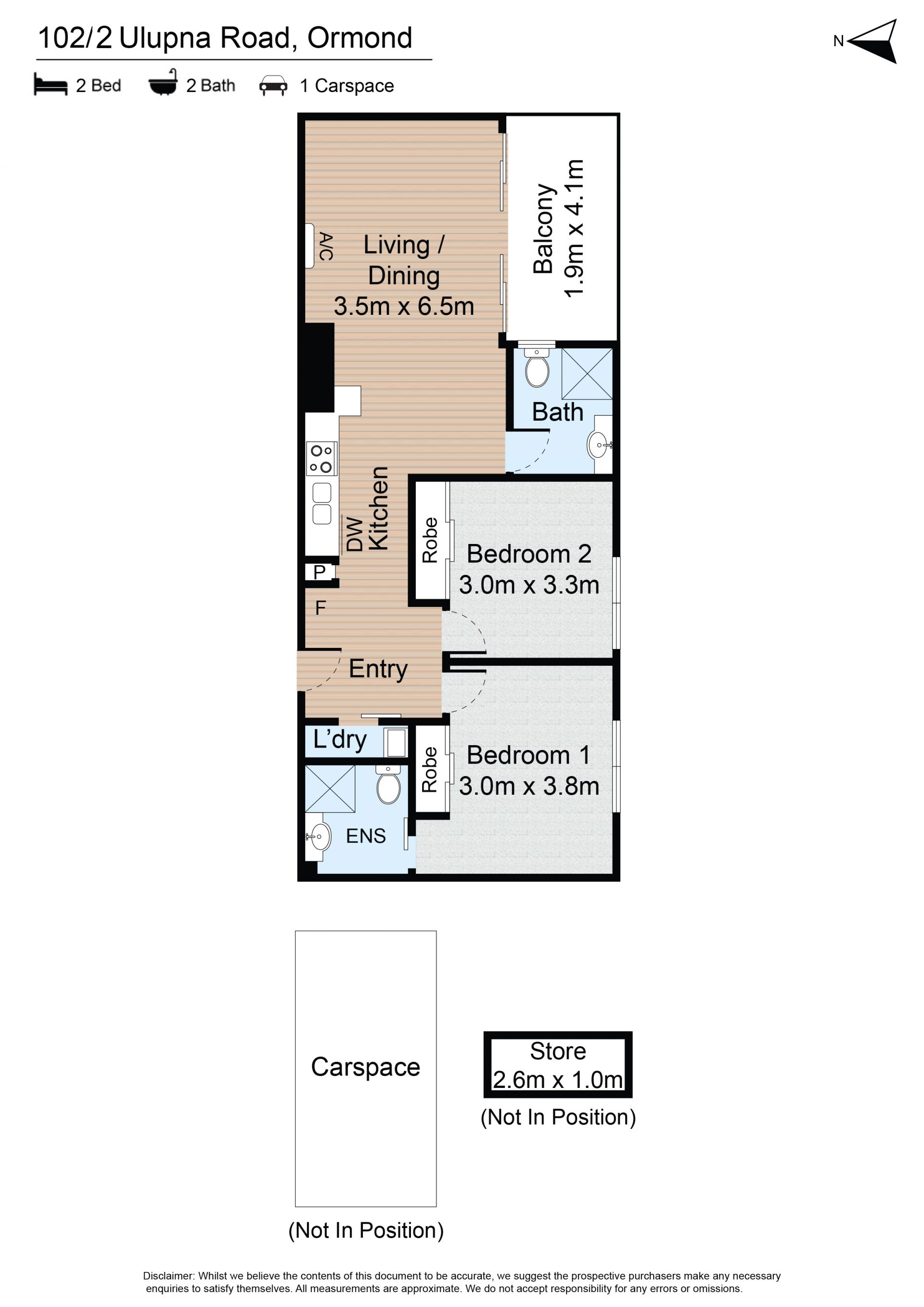 105/2 Ulupna Road, Ormond VIC, Ormond - Image 1