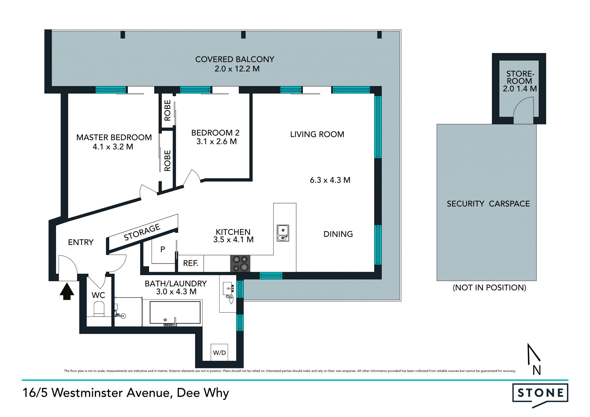 Executive apartment with panoramic views