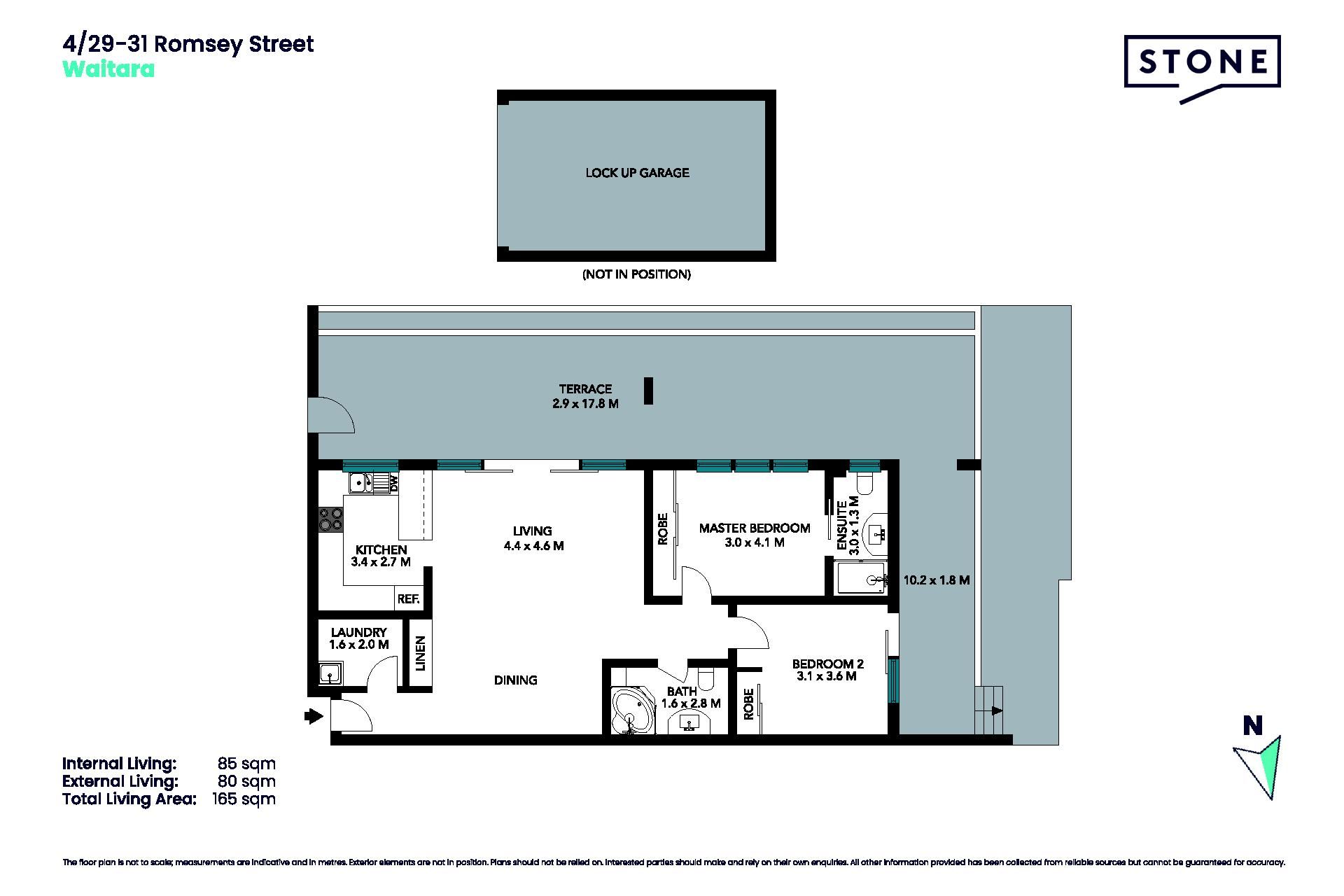 Fantastic ground level unit at ultra convenient location