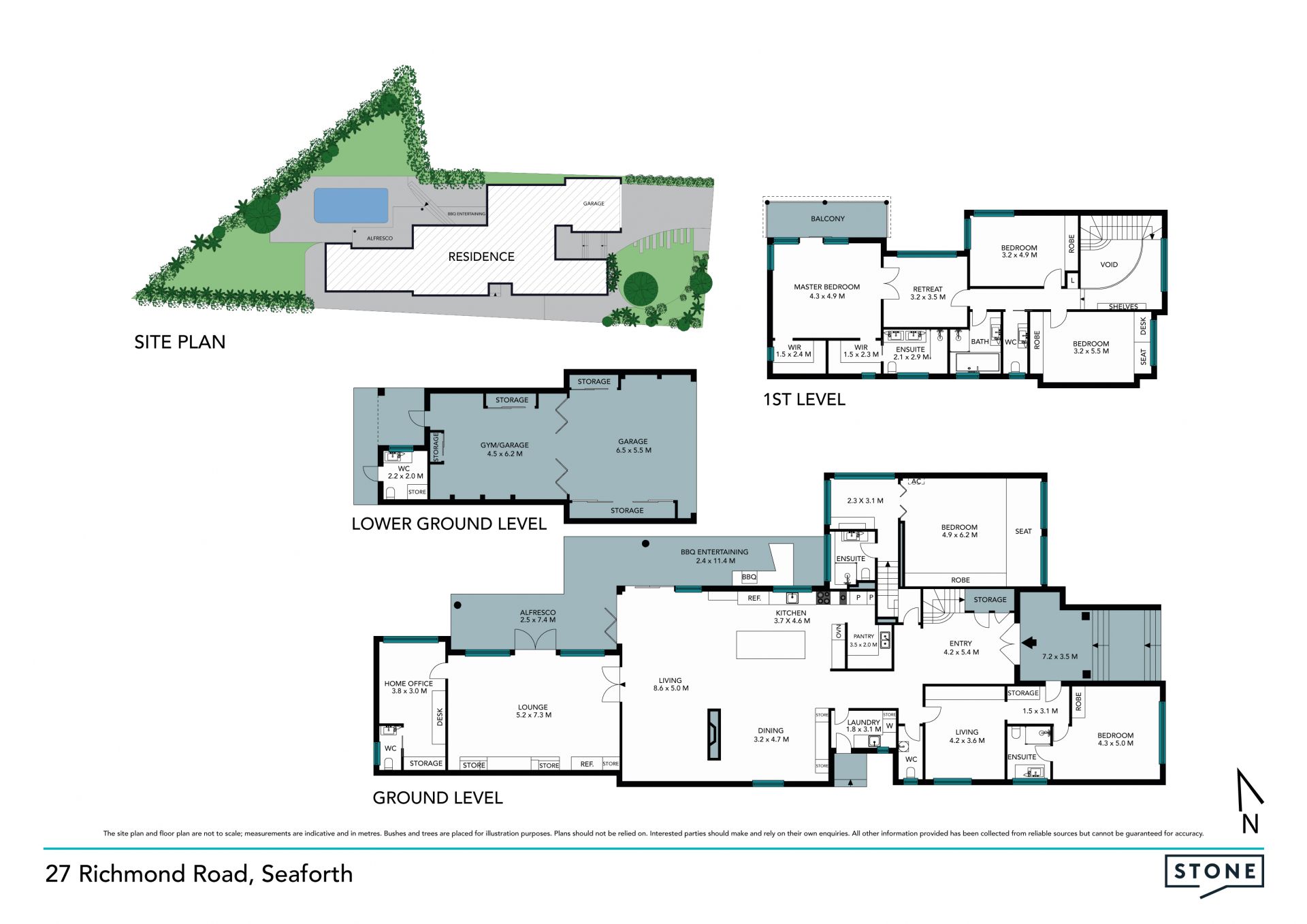 Opulence, luxury and northerly aspect with mesmerising views